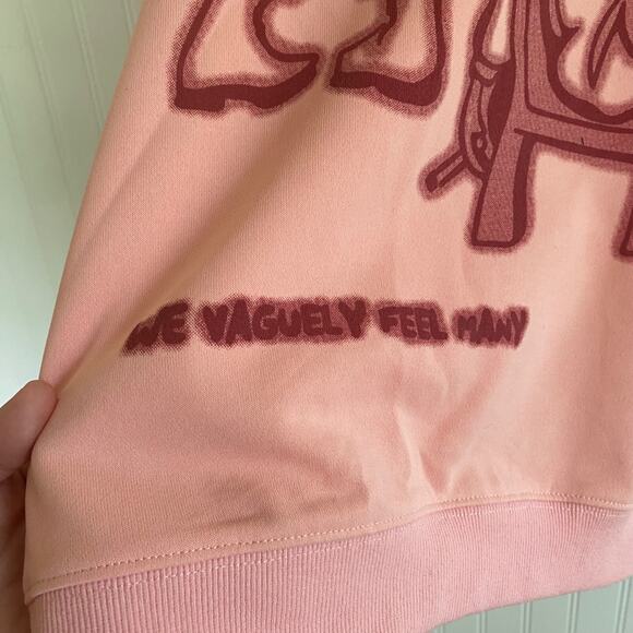 Coolmonar Mens Hoodie Size L Streetwear Sweatshirt Harajuku Pullover Hipster - Picture 3 of 10